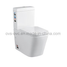 Two Pieces Square Toilet Watermark Bathroom Toilet